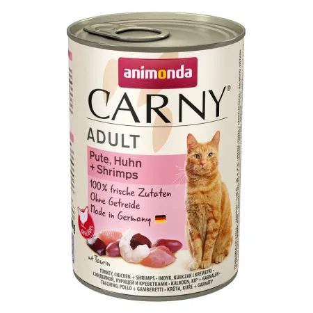 ANIMONDA Carny Adult Cat indyk, kurczak i krewetki 400g